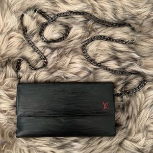 Louis Vuitton Black Crossbody/Clutch